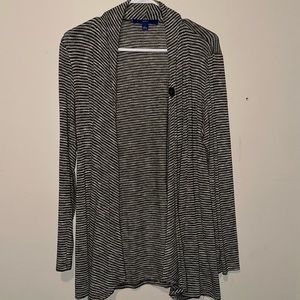 Apt. 9 Black and Gray Cardigan